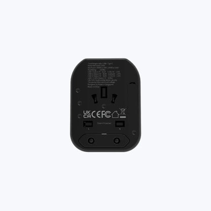Mazer Infinite Travel PD20W Universal Travel Charger ( 3 USB Ports + 1 AC Socket )
