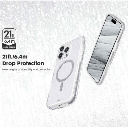 Laut Aero Sparkle Magsafe Case for iPhone 17 Series - 360° Air Cushion with Sparkle Elements