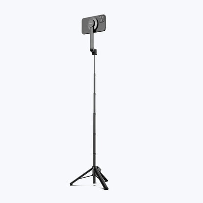 Mazer Foldafie Magnetic - Foldable Selfie Stick Tripod with Detachable Bluetooth Remote