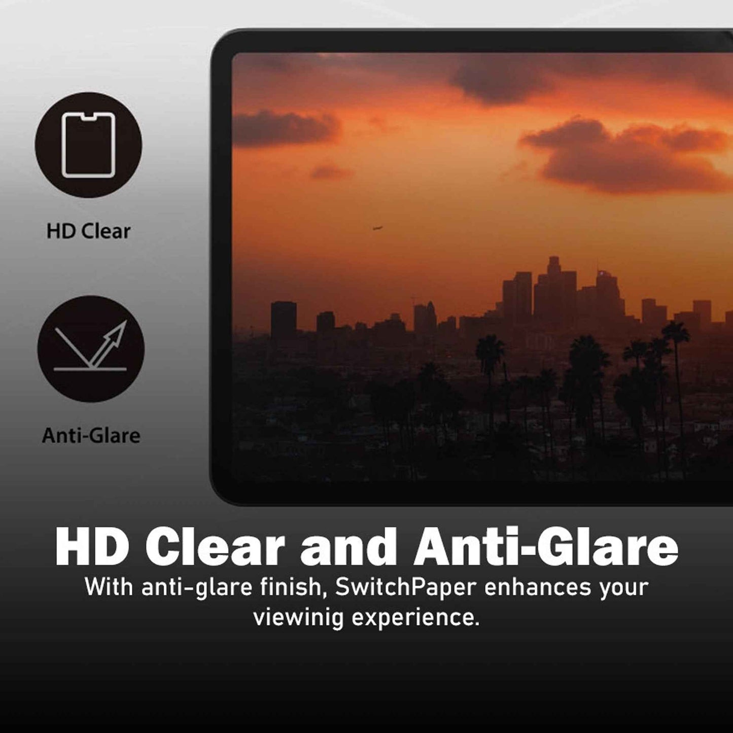 SwitchEasy PaperLike Screen Protector for iPad Air 11" / Air 13" ( 2025 / 2024 ) M2 / M3 - Transparent