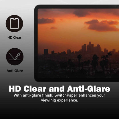 SwitchEasy PaperLike Screen Protector for iPad Air 11" / Air 13" ( 2025 / 2024 ) M2 / M3 - Transparent