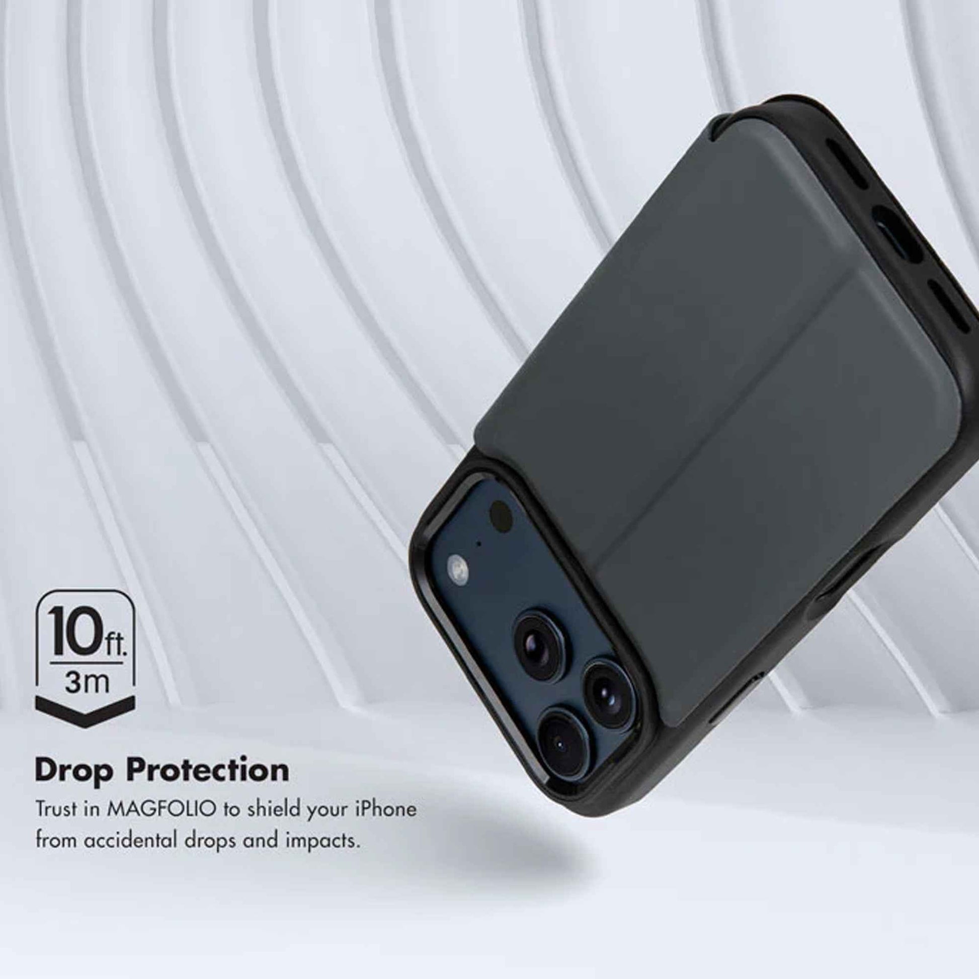 Laut Mag Folio Magsafe Case for iPhone 17 Series - 10 Feet Drop Protection