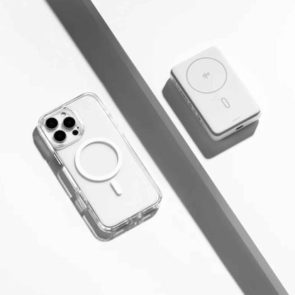 MAGEASY Bright M ( MagSafe ) Case for iPhone 16 Series - 16 Feet Drop Protection with Metal Button