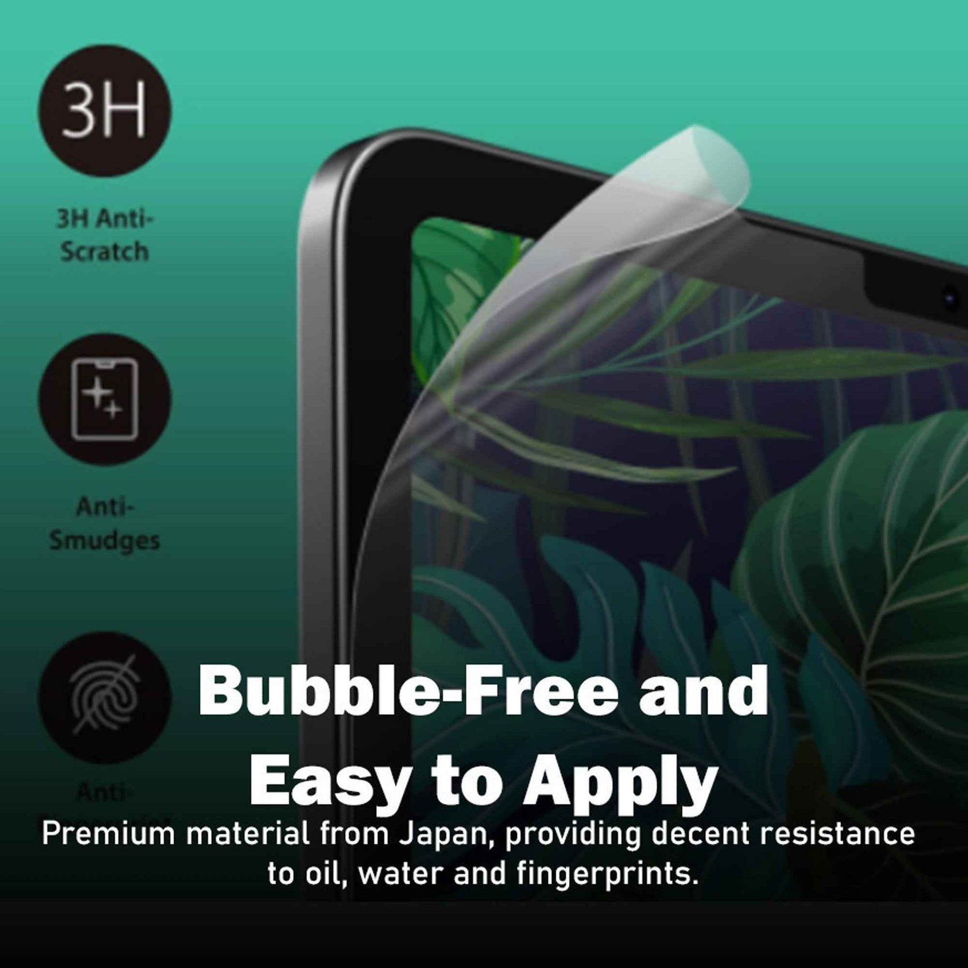 SwitchEasy PaperLike Screen Protector for iPad Air 11" / Air 13" ( 2025 / 2024 ) M2 / M3 - Transparent