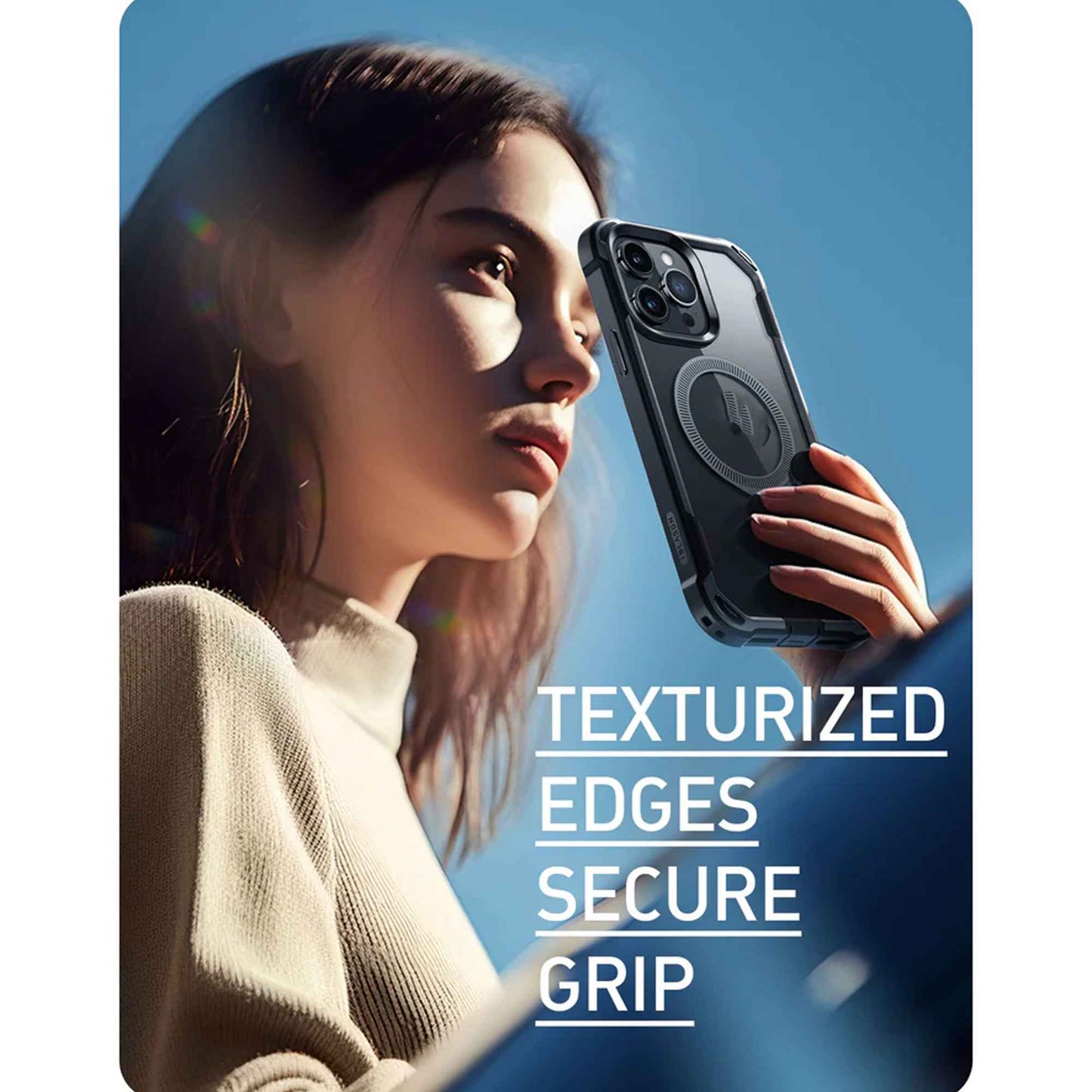 i-Blason Ares Mag Case for iPhone 15 Pro Max / 15 Pro with Built-in Screen Protector & MagSafe Compatible