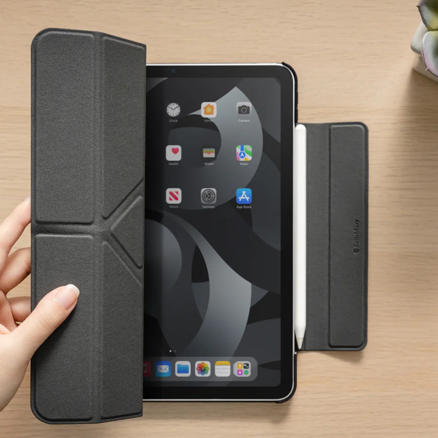 SwitchEasy Origami Case for iPad 11" ( 2025 / A16 ) /  iPad 10.9" ( 2022 / 10th Gen ) with Pencil Storage