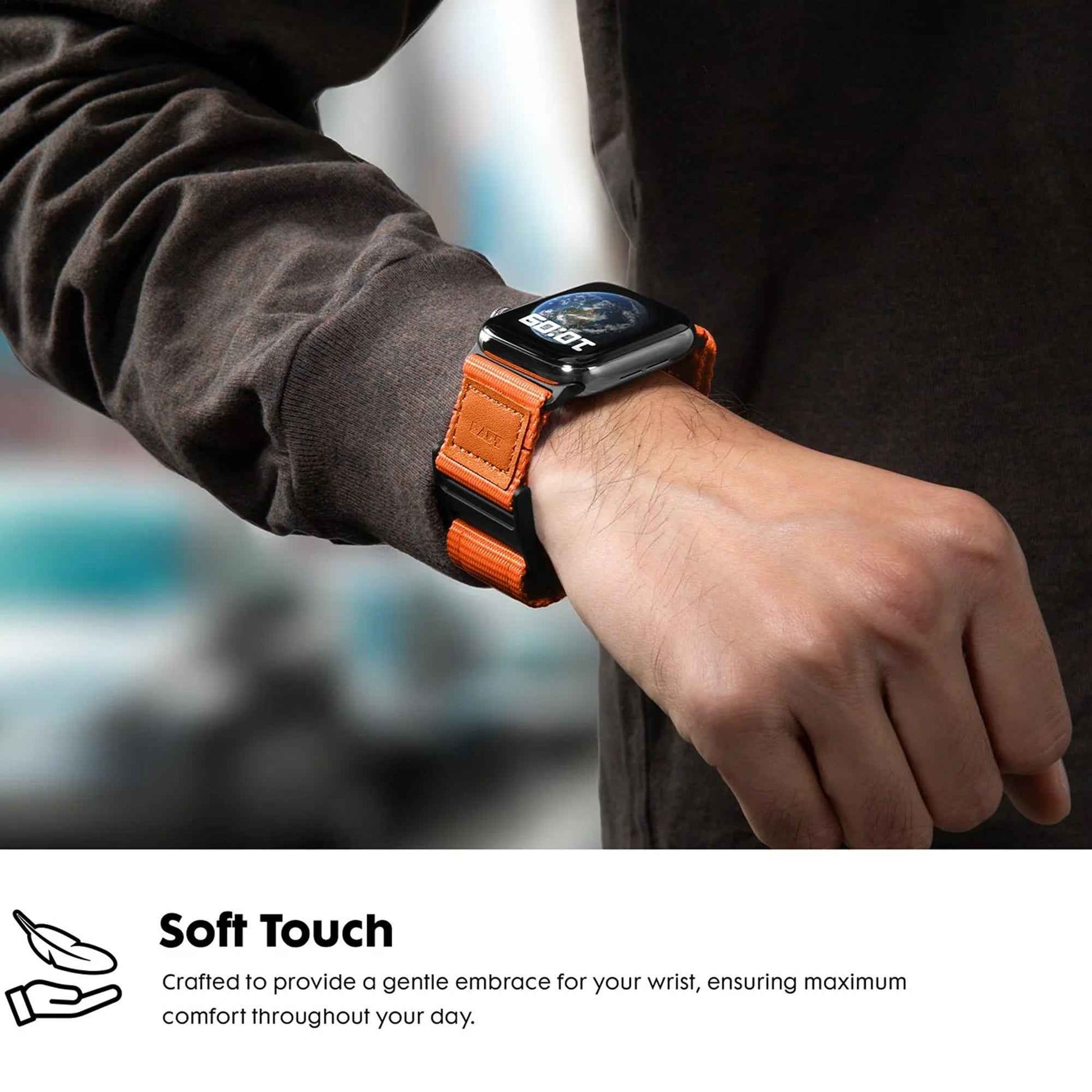 Laut Champs Sport Watch Band for Apple Watch 49mm / 46mm / 45mm / 44mm ( Ultra 3 / 2 / 1 Series 11 / 10 / 9 / 8 / 7 / 6 / 5 / 4 )