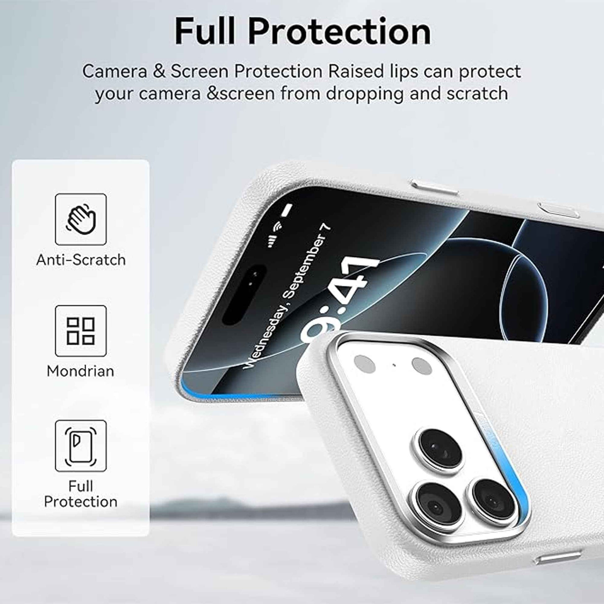 Raptic Urban Nano Magsafe for iPhone 17 Pro Max / 17 Pro - Vegan Faux Leather with Covered Camera Control Button