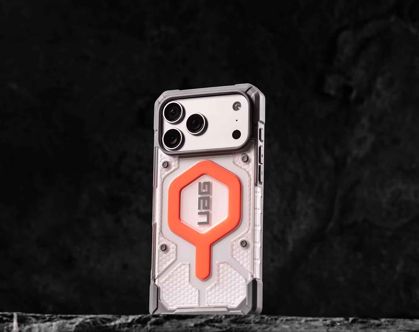 UAG Pathfinder Clear MagSafe Bundle ( Case + Lanyard ) for iPhone 17 Pro Max