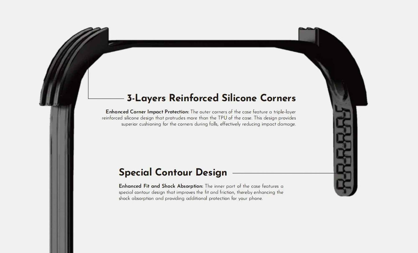 BUTTERCASE Inspire Series Protective Case for iPhone 17 Pro Max / 17 Pro with Camera Stand