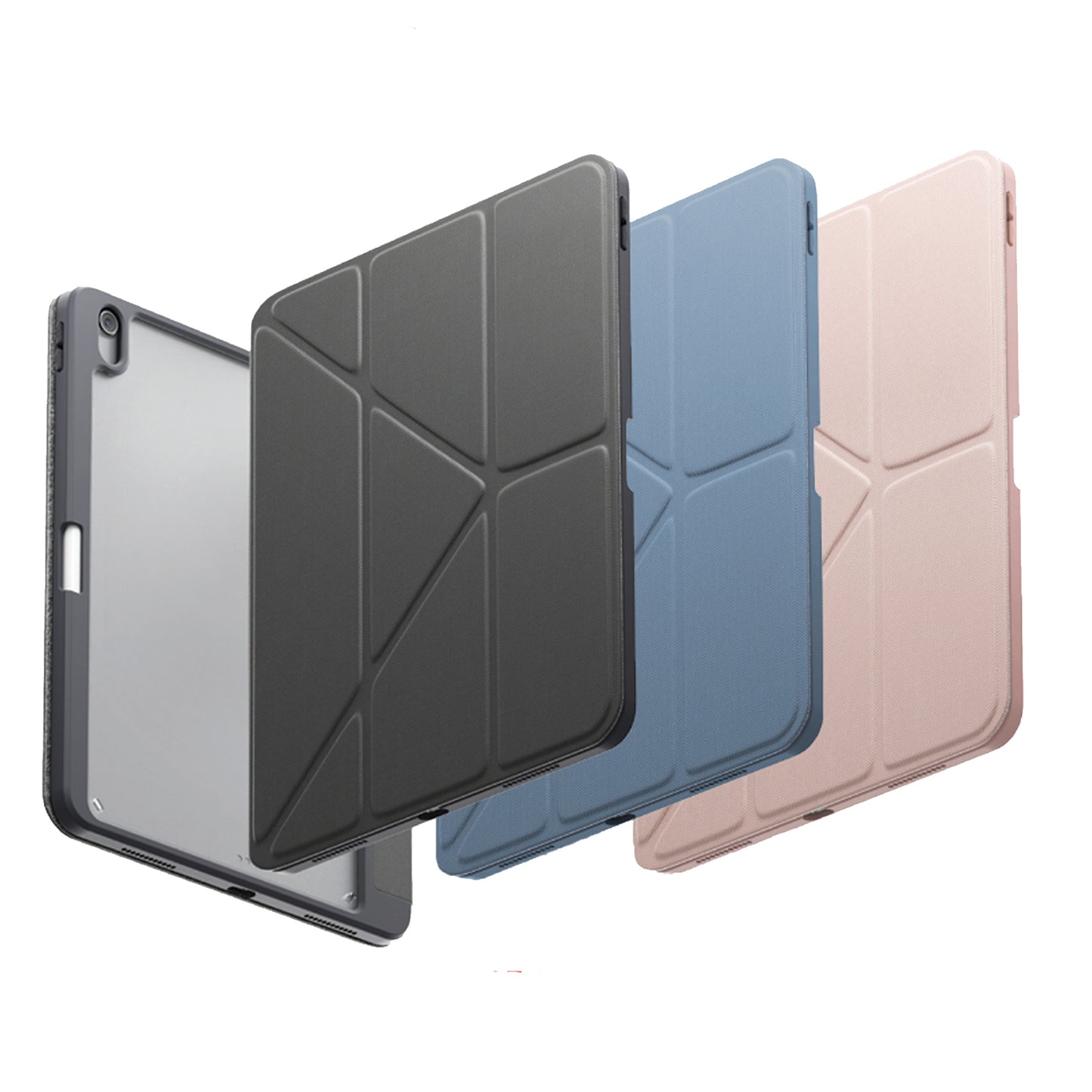 UNIQ Moven for iPad Air 11" / iPad Air 13" ( 2024 ) M2 - Ultra Slim Case with ShockArmor™ Bumper and Stylus Storage