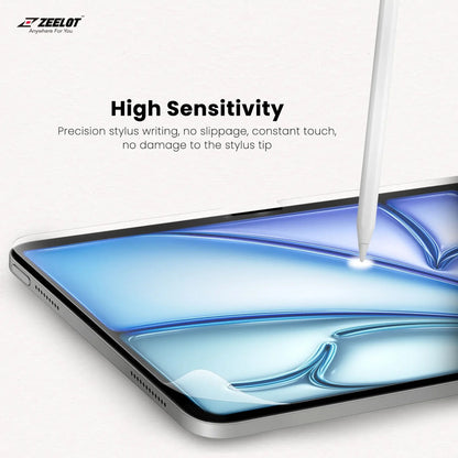 [ONLINE EXCLUSIVE] ZEELOT Paper Like Screen Protector for iPad Pro 11" / iPad Pro 13" / iPad Air 11" / iPad Air 13" - Forexengineer -Malaysia- 4891011521211-4891011521167-4891011521266