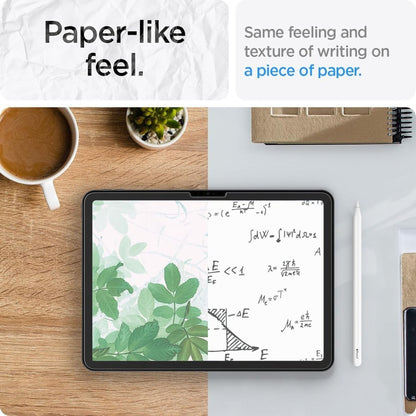 Spigen Paper Touch EZ Fit for iPad Air 13" / iPad Air 11'' ( 2024 ) M2 - Screen Protector Matte Glass With Auto-Alignment Tool - Forexengineer -Malaysia- 8809971227445-8809971227391