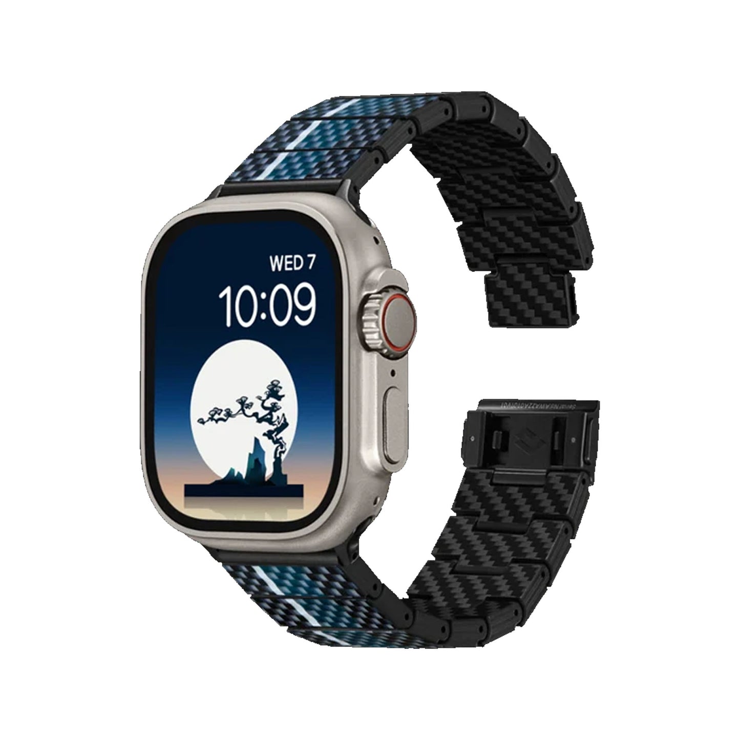 PITAKA Poetry of Things ChromaCarbon Band for Apple Watch All Models