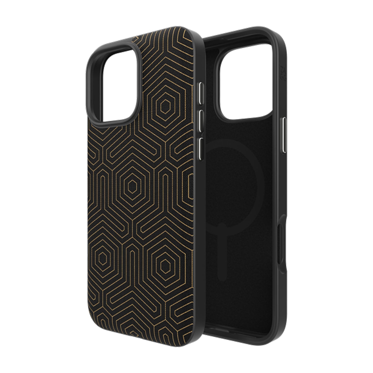 ZAGG London Snap Case for iPhone 16 Pro Max - With Stylish Fabric Exterior and Magsafe Compatible