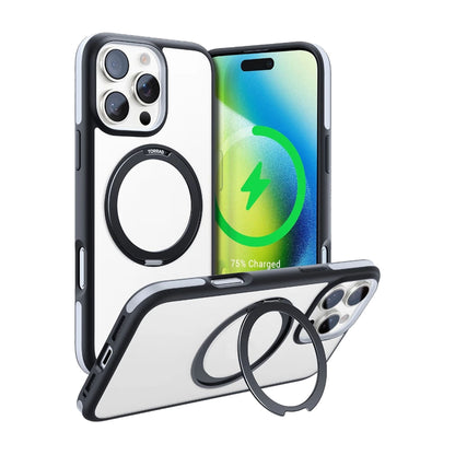 TORRAS Ostand R Fusion Series for iPhone 16 Series - With 360° Rotated Stand and MagSafe Compatible - Forexengineer -Malaysia