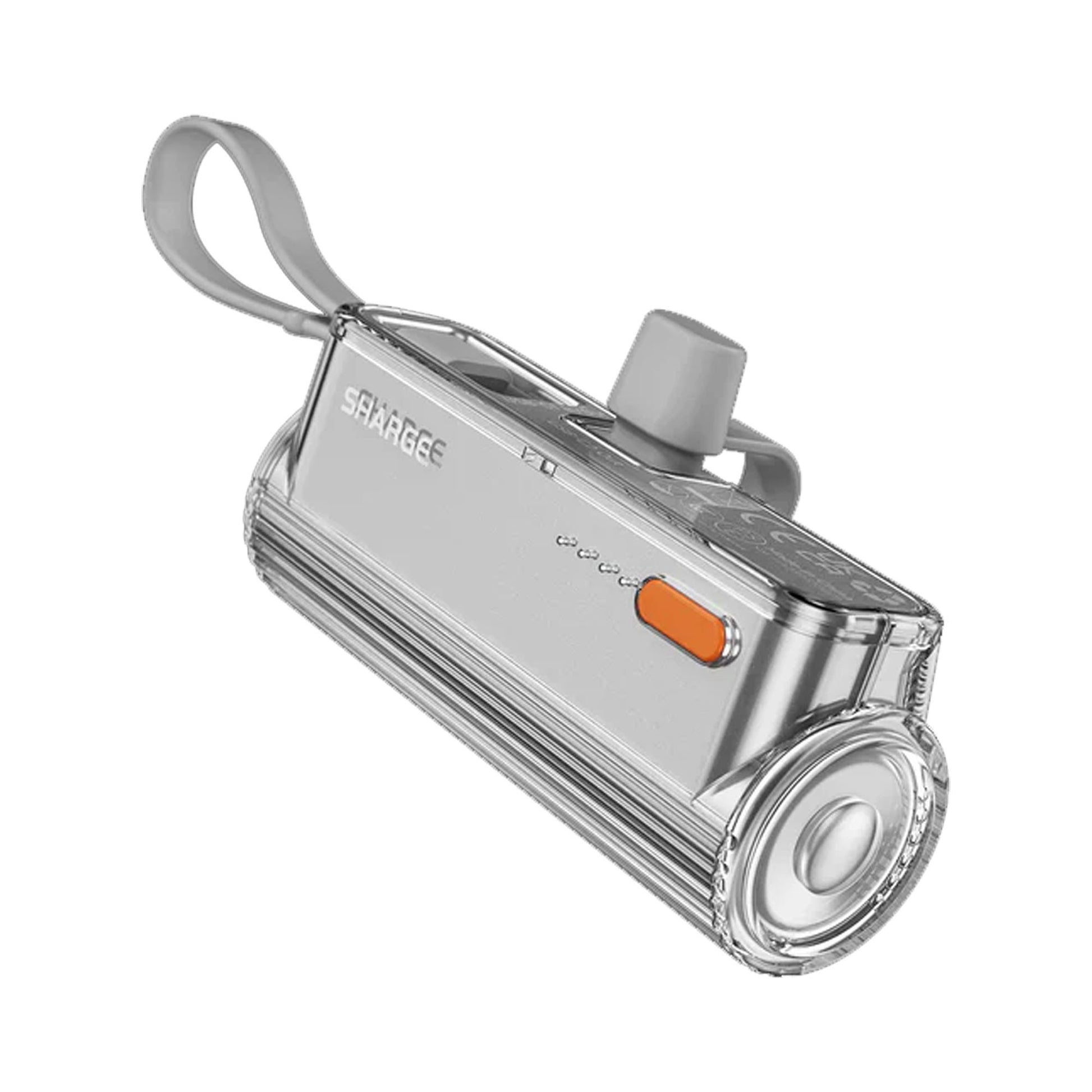 [ONLINE EXCLUSIVE] Sharge Flow Mini 5000mAh Powerbank with Built-in Cable and Interchangable Connector - Forexengineer -Malaysia- 6973154655768-6973154657717