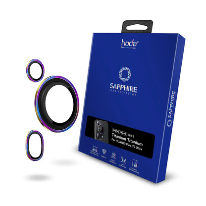 HODA Sapphire Lens Protector for HUAWEI Pura 70 Ultra / Pura 70 Pro / Pura 70 - Flamed Titanium - Forexengineer -Malaysia- 4711441979225-4711441979218-4711441979201