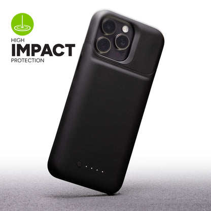 Mophie Juice Pack 3,000mAh Build-in Battery for iPhone 15 Series - Up to 6 feet drop protection - Black - Forexengineer -Malaysia- 840390310057-840390310040