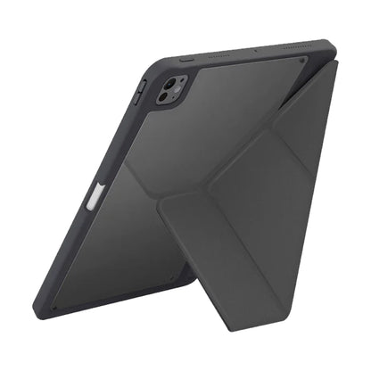 UNIQ Moven for iPad Pro 11" / iPad Pro 13" ( 2024 ) M4 Ultra Slim Case with ShockArmor™ Bumper and Stylus Storage - Grey - Forexengineer -Malaysia- 8886463688908-8886463688861