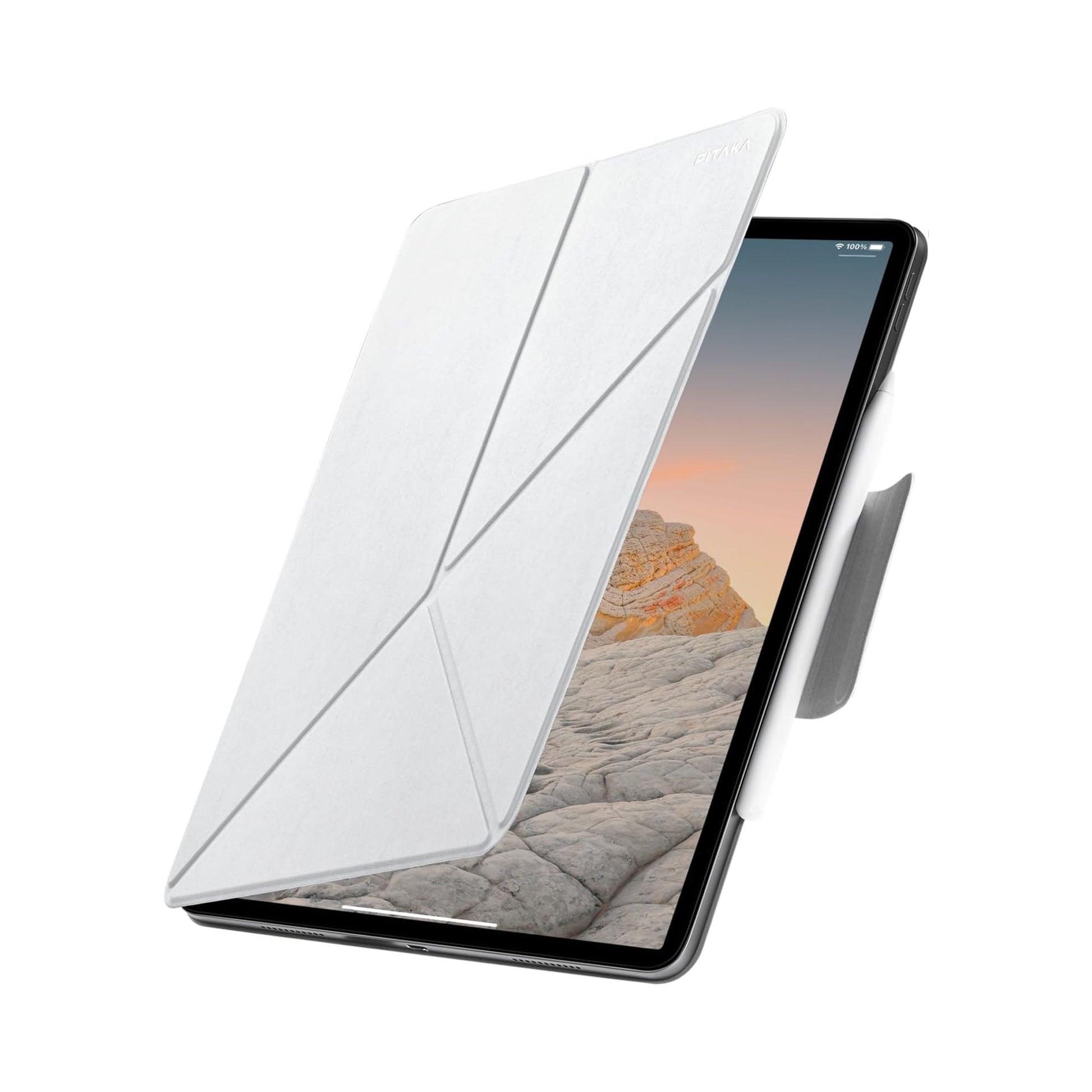PITAKA MagEZ Folio 2 for iPad Pro 13" / iPad Pro 11'' ( 2024 ) M4 - With Four Standing Angles and Pencil Holder - Forexengineer -Malaysia- 749355415892-749355416042-749355415885-749355415915-749355415908-749355416059