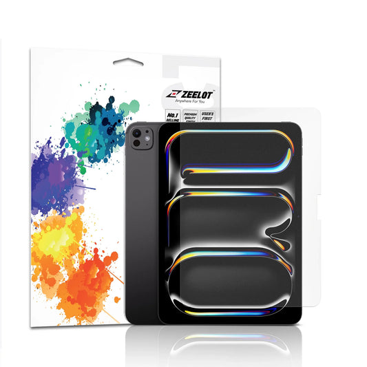 [ONLINE EXCLUSIVE] ZEELOT Paper Like Screen Protector for iPad Pro 11" / iPad Pro 13" / iPad Air 11" / iPad Air 13" - Forexengineer -Malaysia- 4891011521211-4891011521167-4891011521266