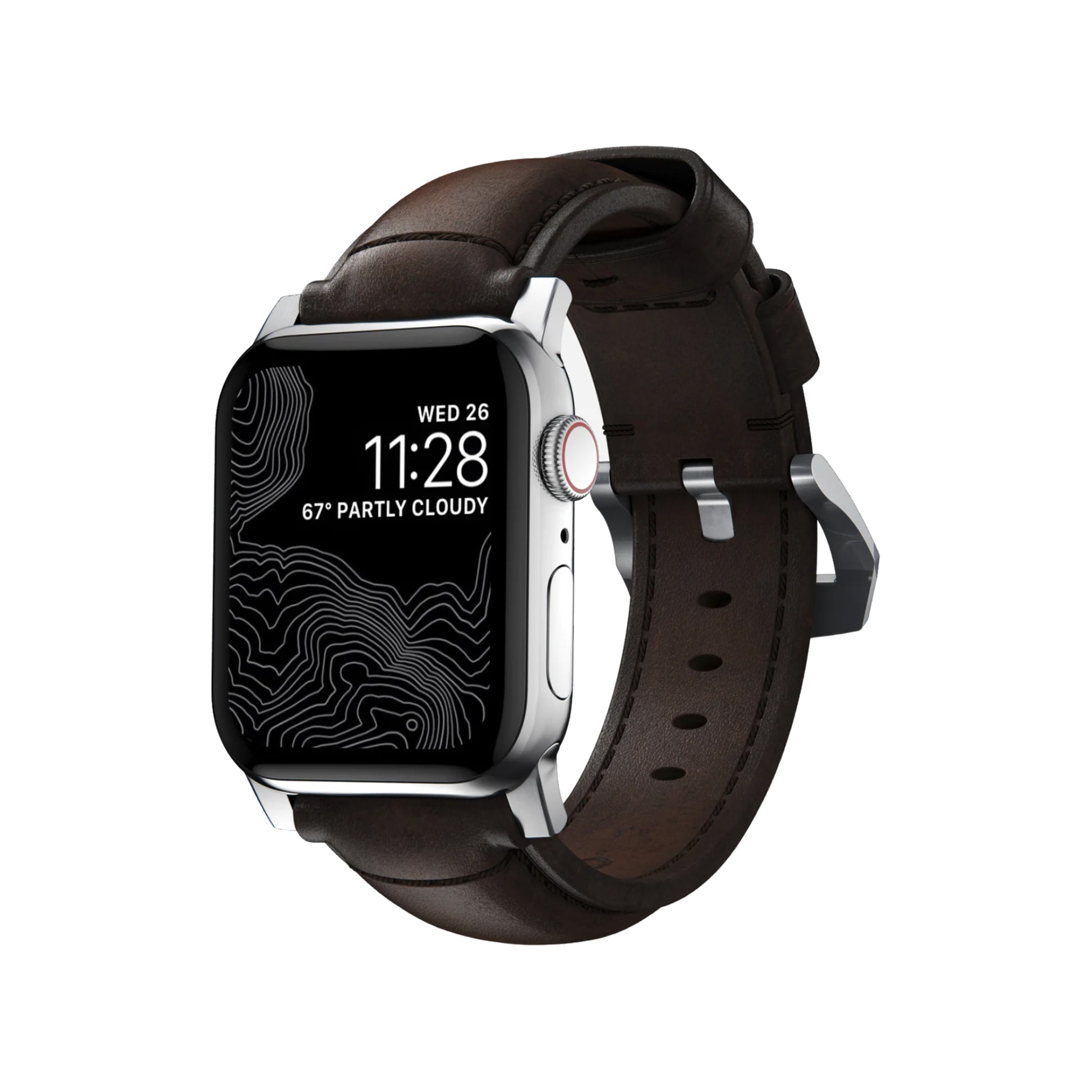 NOMAD Traditional Leather Band for Apple Watch Ultra 2/1 & all previous versions - Forexengineer -Malaysia- 856504004682-856504004675-855848007915