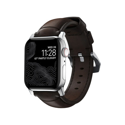 NOMAD Traditional Leather Band for Apple Watch Ultra 2/1 & all previous versions - Forexengineer -Malaysia- 856504004682-856504004675-855848007915