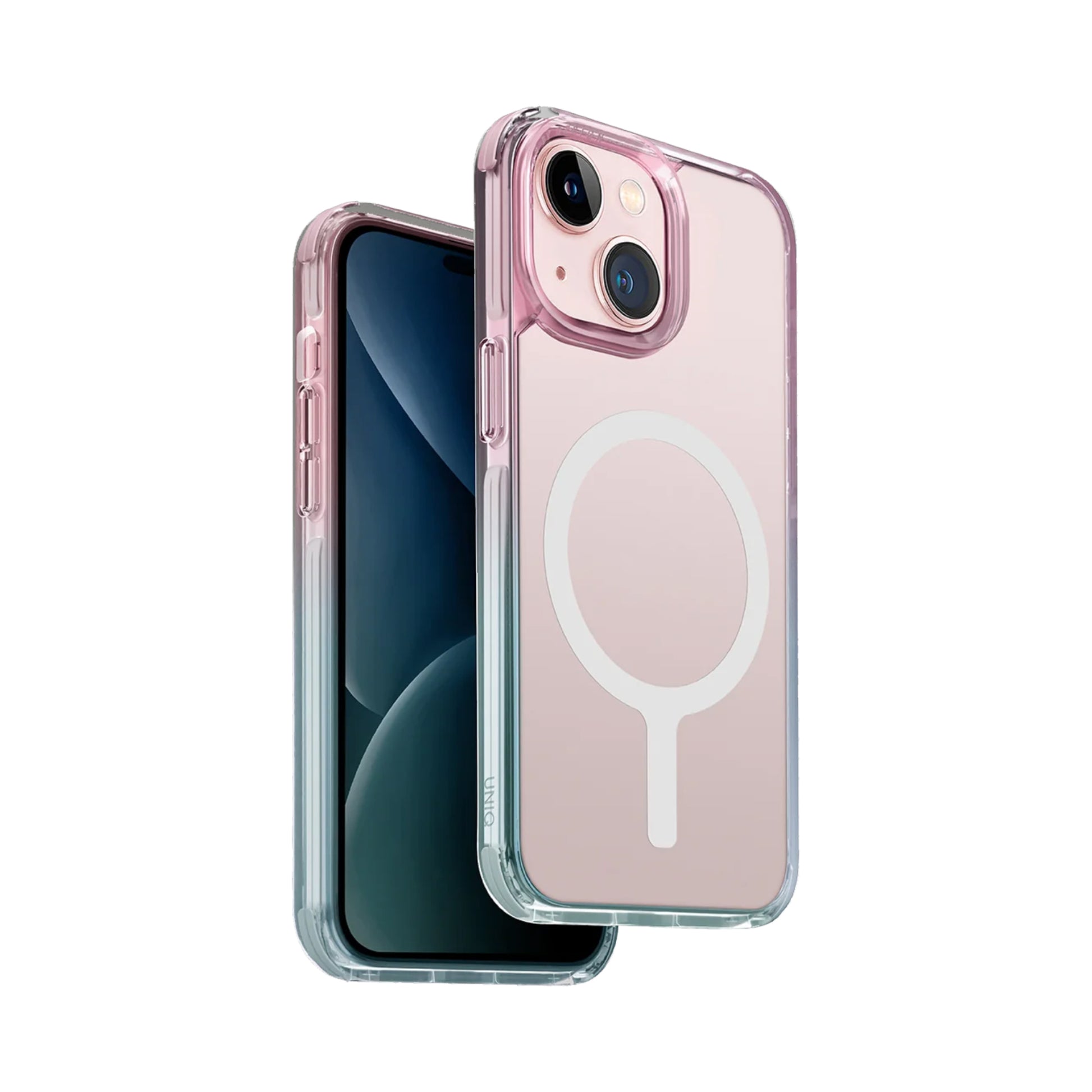 UNIQ Combat Duo MagClick Magnetic Charging Compatible Case  for iPhone 15 Series - Forexengineer -Malaysia- 8886463687666-8886463687659-8886463685198-8886463685204