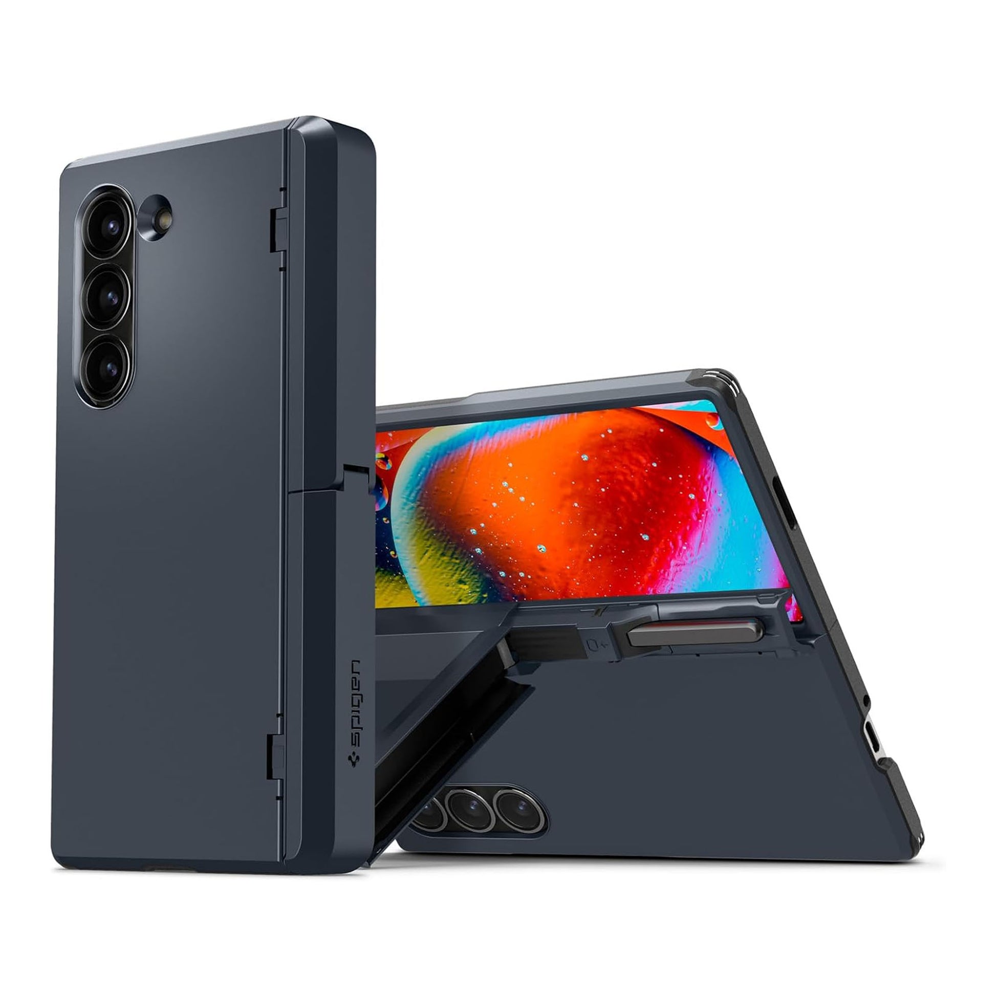 Spigen Tough Armor Pro P for Samsung Galaxy Z Fold 6 - Hidden S Pen Holder and Versatile Kickstand - Forexengineer -Malaysia- 8809971227797-8809971231718