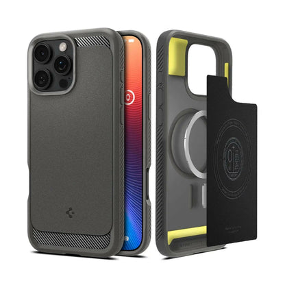 Spigen Rugged Armor MagFit for iPhone 16 Series - MagSafe Compatible - Forexengineer -Malaysia