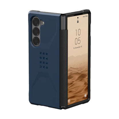 UAG Civilian for Samsung Galaxy Z Fold 6 - Covered Hinge and Qi Wireless Charger Compatible - Forexengineer -Malaysia- 840283913693-840283913709-840283913716