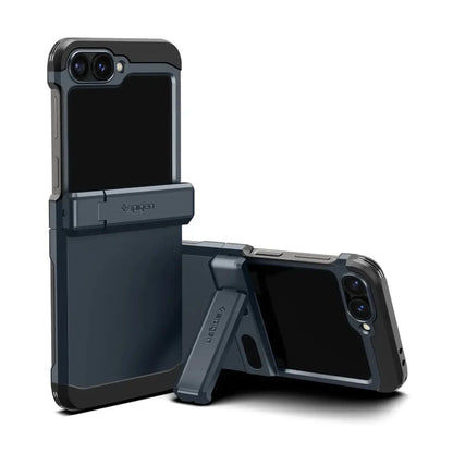 Spigen Tough Armor Pro P for Samsung Galaxy Z Flip 6 - Hinge Protector and Versatile Kickstand - Forexengineer -Malaysia- 8809971228008-8809971231763