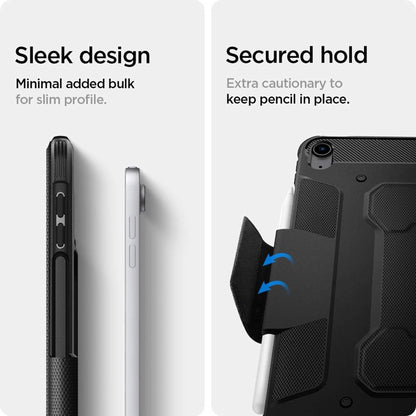 Spigen Rugged Armor Pro Case for iPad Air 13" / iPad Air 11'' ( 2024 ) M2 / iPad Air 10.9" ( 2022 - 2020 ) With Carbon Fiber Detailing - Forexengineer -Malaysia- 8809971226165-8809710759329