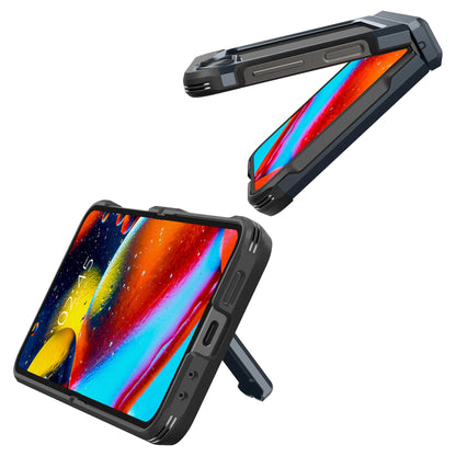 Spigen Tough Armor Pro P for Samsung Galaxy Z Flip 6 - Hinge Protector and Versatile Kickstand - Forexengineer -Malaysia- 8809971228008-8809971231763