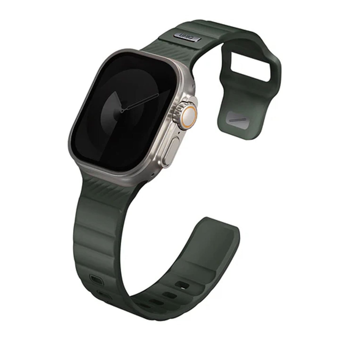 UNIQ Stride for Apple Watch 49mm / 45mm / 44mm / 42mm / 41mm / 40mm / 38mm - Made friom FKM Fluoroelastomer Rubber