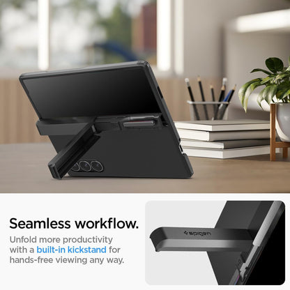 Spigen Tough Armor Pro P for Samsung Galaxy Z Fold 6 - Hidden S Pen Holder and Versatile Kickstand - Forexengineer -Malaysia- 8809971227797-8809971231718