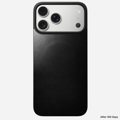 Nomad Magnetic Leather Back Horween Leather for iPhone 17 Pro Max / 17 Pro - Magsafe Compatible