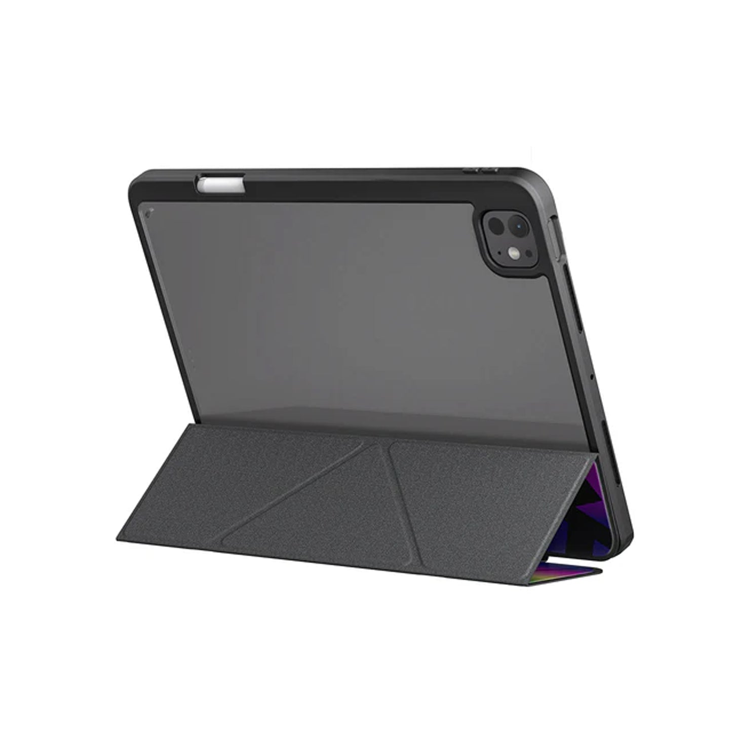 Skinarma Kira Kobai for iPad Pro 11" ( 2024 ) M4 - Detachable Y-fold Stand Magnetic Flap Closure with Stylus Storage - Hologram