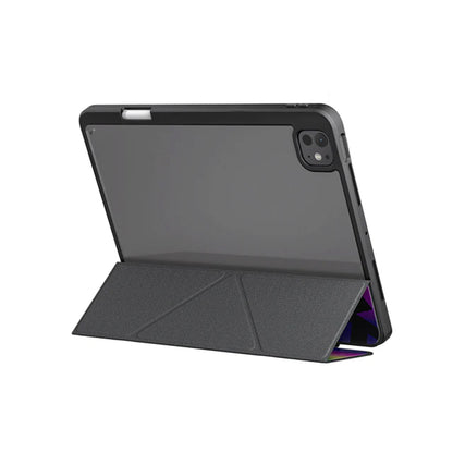 Skinarma Kira Kobai for iPad Pro 11" ( 2024 ) M4 - Detachable Y-fold Stand Magnetic Flap Closure with Stylus Storage - Hologram - Forexengineer -Malaysia- 8886461245646