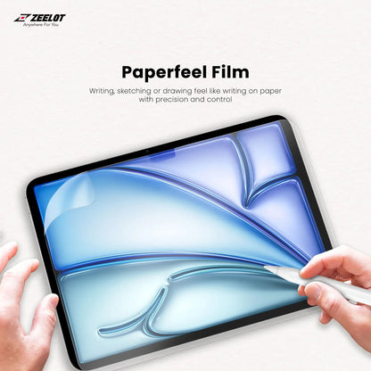 [ONLINE EXCLUSIVE] ZEELOT Paper Like Screen Protector for iPad Pro 11" / iPad Pro 13" / iPad Air 11" / iPad Air 13" - Forexengineer -Malaysia- 4891011521211-4891011521167-4891011521266