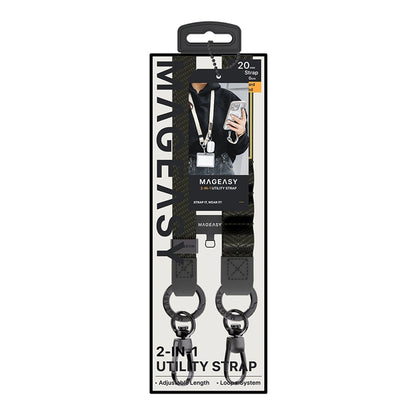 MAGEASY 2-in-1 Utility Strap ( Strap + Strap Card ) 20mm Phone Lanyard - Forexengineer -Malaysia