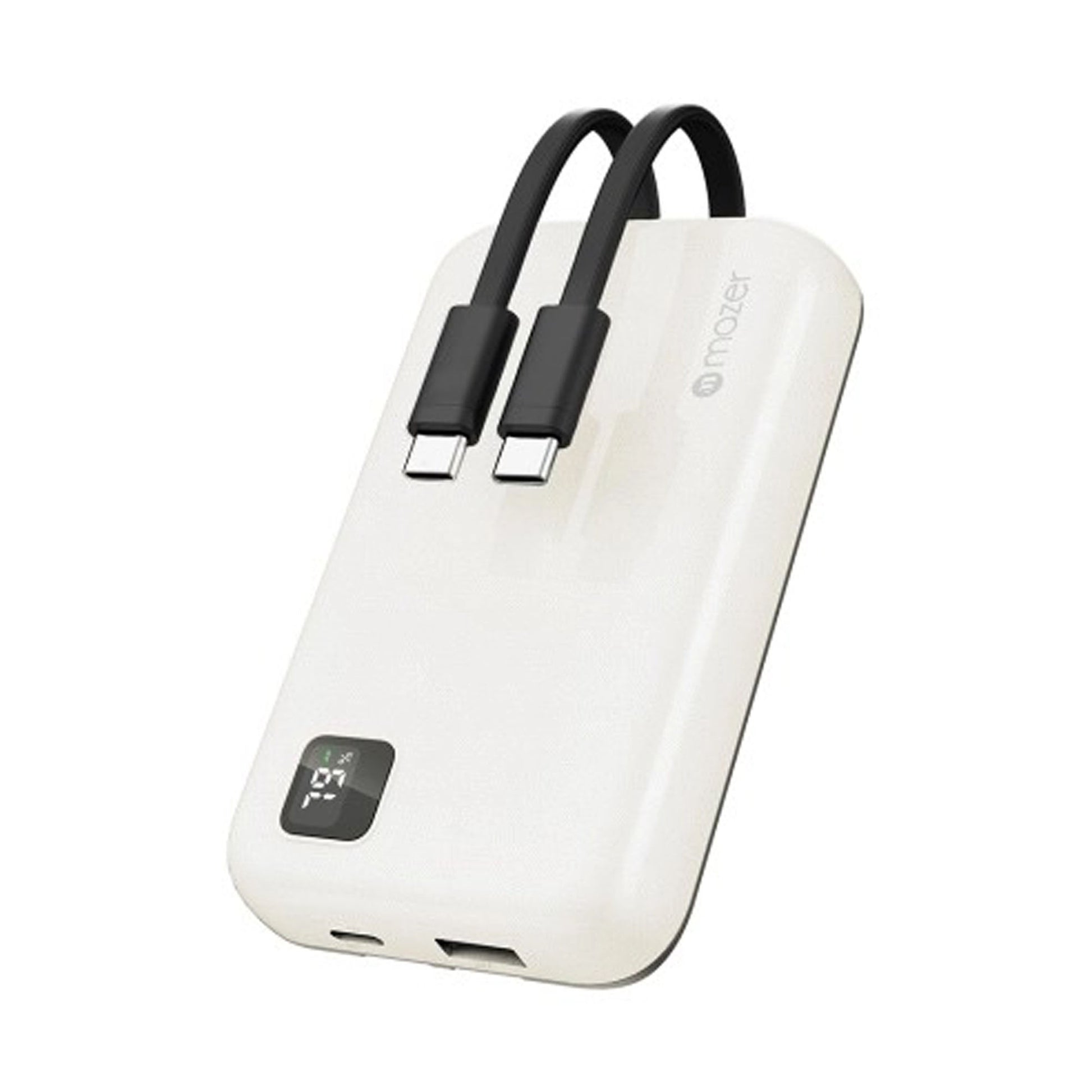 Mazer PowerCharge Link 1020 10,000mAh PD20W ( Built-in Dual USB C Cables ) Power Bank - Forexengineer -Malaysia