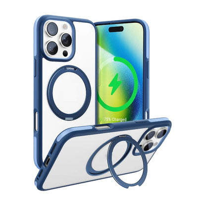 TORRAS Ostand R Fusion Series for iPhone 16 Series - With 360° Rotated Stand and MagSafe Compatible - Forexengineer -Malaysia