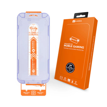 Hoda Tempered Glass Screen Protector for iPhone 16 Series ( Dust Free Helper Included ) Anti-Glare - Matte - Forexengineer -Malaysia