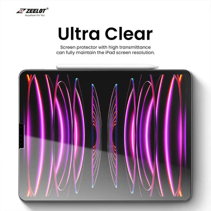 [ONLINE EXCLUSIVE] ZEELOT SOLIDsleek 2.5D Tempered Glass  Screen Protector for iPad Pro 11" / iPad Pro 13" / iPad Air 11" / iPad Air 13" - Forexengineer -Malaysia- 4891011521174-4891011521112-4891011521228-4891011521181-4891011521129-4891011521235