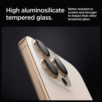 [2 PACK] Spigen Glas.tR EZ Fit Optik Pro Lens Protector for iPhone 16 Pro Max / 16 Pro / 15 Pro Max / 15 Pro / 14 Pro Max / 14 Pro - Forexengineer -Malaysia