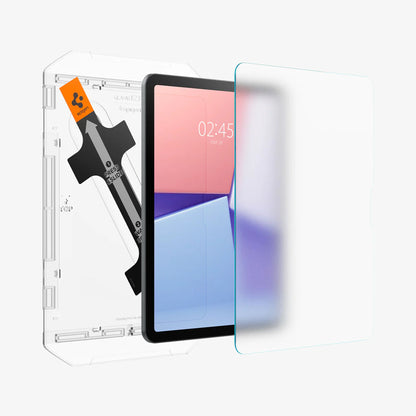 Spigen Paper Touch EZ Fit for iPad Air 13" / iPad Air 11'' ( 2024 ) M2 - Screen Protector Matte Glass With Auto-Alignment Tool - Forexengineer -Malaysia- 8809971227445-8809971227391