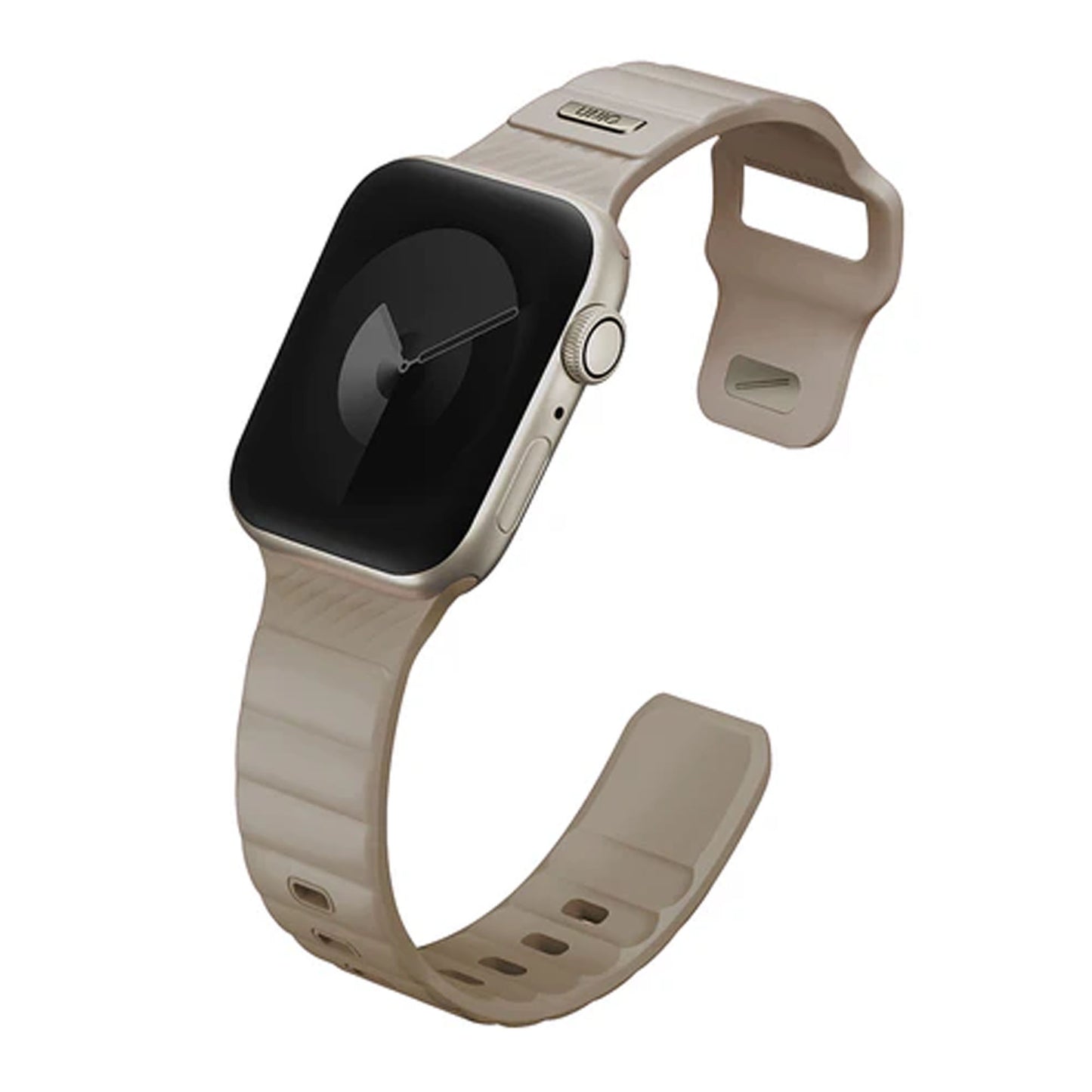 UNIQ Stride for Apple Watch 49mm / 45mm / 44mm / 42mm / 41mm / 40mm / 38mm - Made friom FKM Fluoroelastomer Rubber