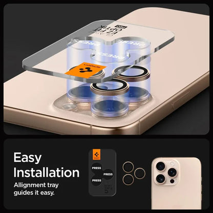 [2 PACK] Spigen Glas.tR EZ Fit Optik Pro Lens Protector for iPhone 16 Pro Max / 16 Pro / 15 Pro Max / 15 Pro / 14 Pro Max / 14 Pro - Forexengineer -Malaysia